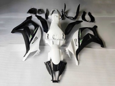 Carenados Moto Kawasaki ZX10R 2016-2020 - Blanco Negro Verde Raya Fabricantes