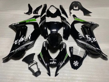 Carenados Moto Kawasaki ZX10R 2016-2020 - Negro Brillante Blanco Verde Raya Nieve Fabricantes
