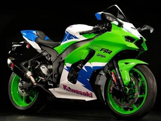 Carenados Moto Kawasaki ZX10R 2021-2025 - Verde Blanco Azul Rojo Fabricantes