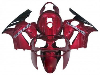 Carenados Moto Kawasaki ZX12R 2000-2001 - Rojo Caramelo Negro Blanco Fabricantes