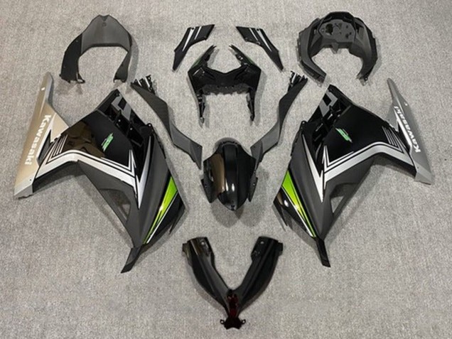 Carenados Moto Kawasaki EX300 2013-2024 - Negro Brillante Negro Mate Plata Verde Fabricantes