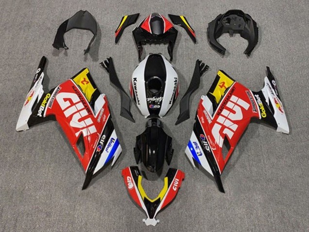 Carenados Moto Kawasaki EX300 2013-2024 - Blanco Rojo Amarillo Azul Negro Givi Fabricantes