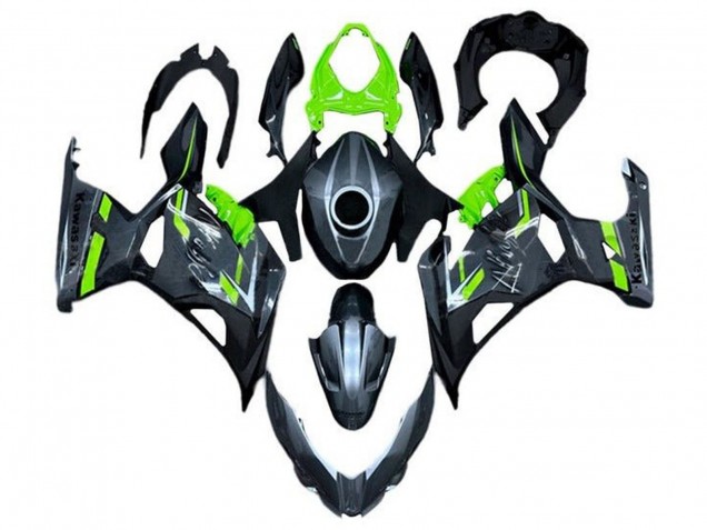 Carenados Moto Kawasaki Ninja 400 2018-2024 - Verde Gris Fabricantes