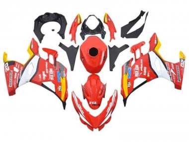 Carenados Moto Kawasaki Ninja 400 2018-2024 - Rojo Blanco Amarillo Negro Trick Star Bridgestone Fabricantes