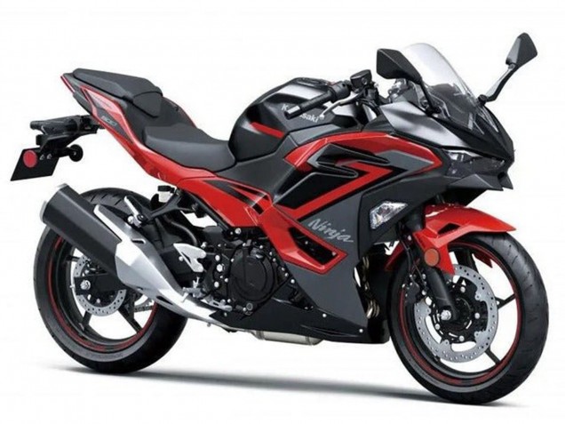 Carenados Moto Kawasaki Ninja 500 EX500R 2024-2025 - Negro Rojo Gris Fabricantes