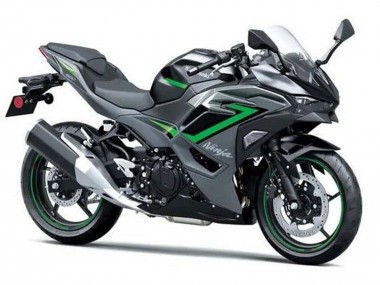 Carenados Moto Kawasaki Ninja 500 EX500R 2024-2025 - Negro Gris Verde Fabricantes