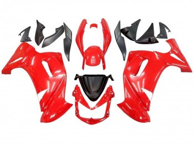 Carenados Moto Kawasaki Ninja 650 EX650 2006-2008 - Rojo Negro Fabricantes