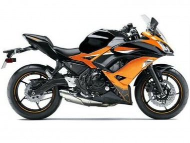 Carenados Moto Kawasaki Ninja 650 EX650 2017-2019 - Naranja Negro Fabricantes