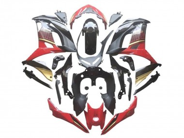 Carenados Moto Kawasaki Ninja 650 EX650 2017-2019 - Rojo Negro Oro Fabricantes