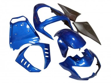Carenados Moto Kawasaki Z1000 2003-2006 - Azul Negro Mate Fabricantes