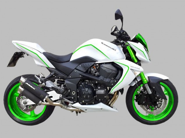 Carenados Moto Kawasaki Z1000 2007-2009 - Blanco Verde Fabricantes