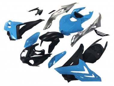 Carenados Moto BMW S1000R 2014-2016 - Azul Plata Negro Mate Fabricantes