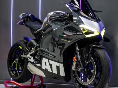 Carenados Moto Ducati Panigale V4 V4S 2020-2021 - Gris Blanco Amarillo Negro Fabricantes