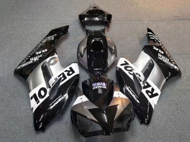 Carenado Moto Honda CBR1000RR 2004-2005 - Plata Blanco Negro Brillante Repsol Fabricantes