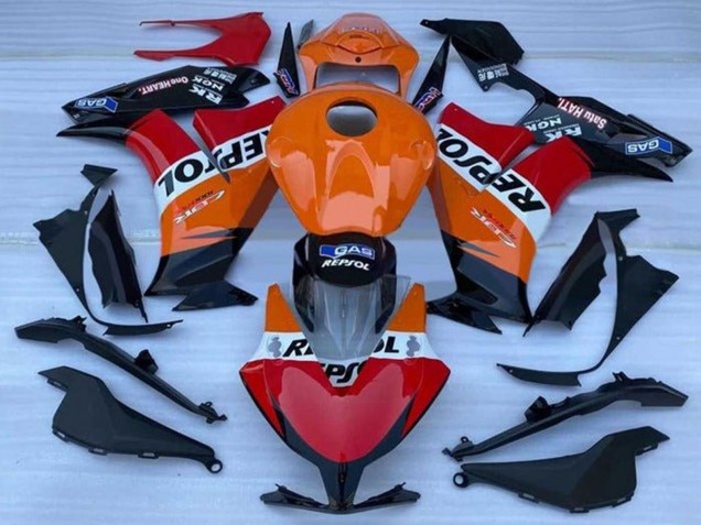 Carenado Moto Honda CBR1000RR 2012-2016 - Naranja Blanco Rojo Negro Brillante Repsol Fabricantes