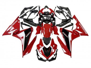 Carenado Moto Honda CBR500R 2019-2021 - Rojo Blanco Negro Fabricantes