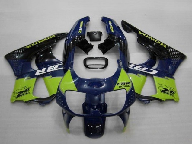 Carenados Moto Honda CBR900RR 893 1994-1995 - Azul Verde Negro Brillante Fabricantes