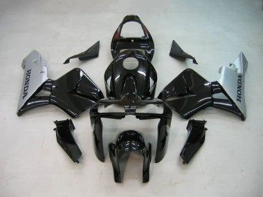 Carenados Moto Honda CBR600RR 2005-2006 - Negro Plata Fabricantes