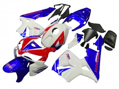 Carenados Moto Honda CBR600RR 2005-2006 - Blanco Rojo Azul HRC Fabricantes