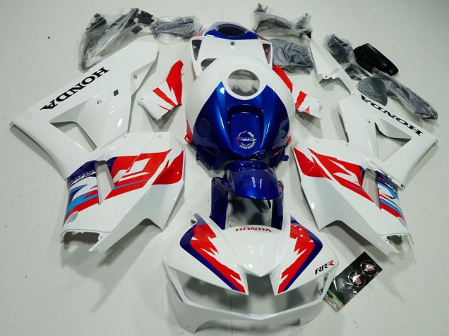 Carenados Moto Honda CBR600RR 2013-2023 - Blanco Rojo Azul Fireblade Fabricantes