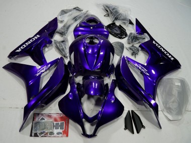 Carenado Moto Honda CBR600RR 2007-2008 - Azul Negro Brillante Fabricantes