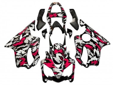 Carenados Moto Honda CBR600 F4i 2001-2003 - Negro Rojo Gris Camouflage Fabricantes