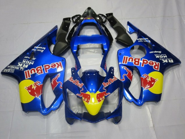 Carenados Moto Honda CBR600 F4i 2001-2003 - Azul Amarillo Rojo Bull Fabricantes