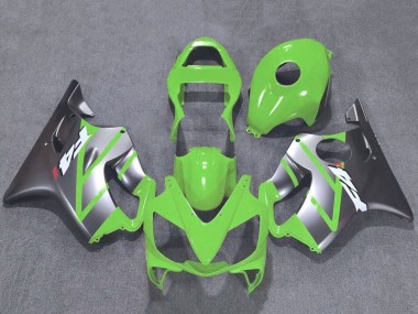 Carenados Moto Honda CBR600 F4i 2001-2003 - Plata Verde Fabricantes
