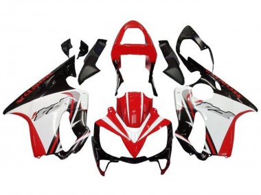 Carenados Moto Honda CBR600 F4i 2001-2003 - Blanco Rojo Negro Brillante Fabricantes