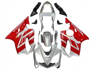 Carenados Moto Honda CBR600 F4i 2001-2003 - Plata Rojo Fabricantes