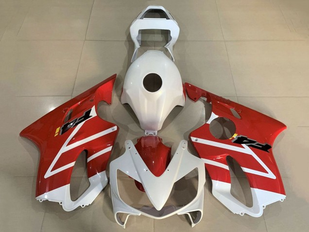 Carenados Moto Honda CBR600 F4i 2001-2003 - Blanco Rojo Fabricantes