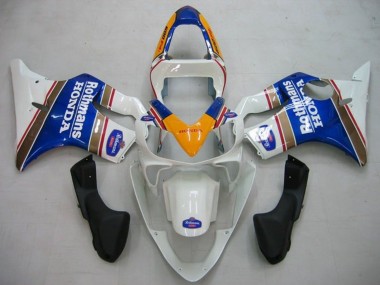 Carenados Moto Honda CBR600 F4i 2001-2003 - Amarillo Blanco Azul Rothmans Fabricantes