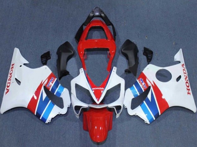 Carenados Moto Honda CBR600 F4i 2001-2003 - Blanco Rojo Azul Fabricantes