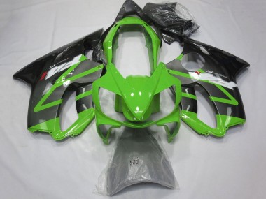 Carenados Moto Honda CBR600 F4i 2004-2007 - Verde Gris Negro Brillante Fabricantes