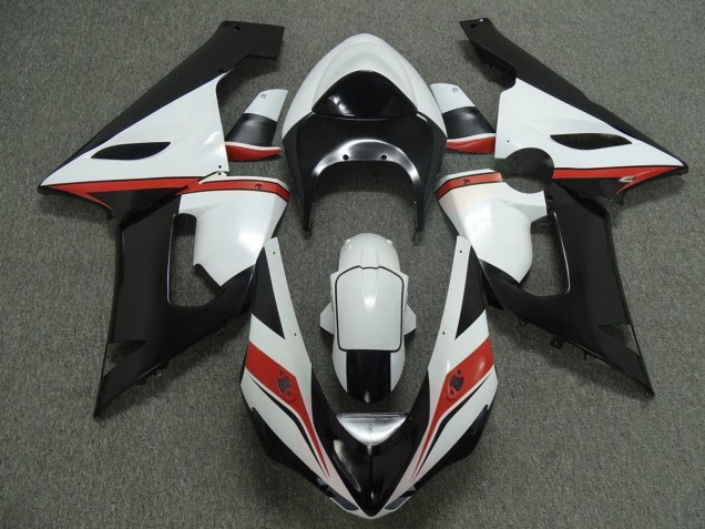 Carenados Moto Kawasaki ZX6R 2005-2006 - Blanco Negro Rojo Fabricantes