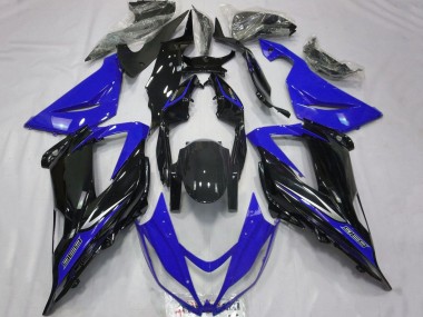 Carenados Moto Kawasaki ZX6R 2013-2018 - Azul Negro Brillante Fabricantes