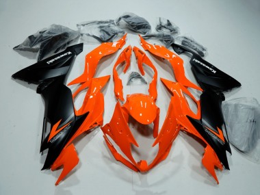 Carenados Moto Kawasaki ZX6R 2019-2022 - Naranja Negro Mate Fabricantes