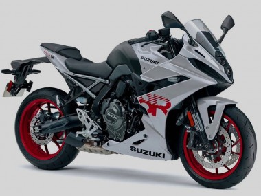 Carenados Moto Suzuki GSX8R 2024-2025 - Plata Negro Rojo Fabricantes