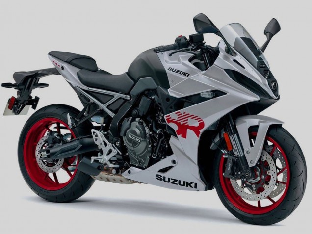 Carenados Moto Suzuki GSX8R 2024-2025 - Plata Negro Rojo Fabricantes