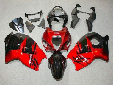 Carenados Moto Suzuki GSXR 1300 Hayabusa 1996-2007 - Rojo Negro Brillante Fabricantes
