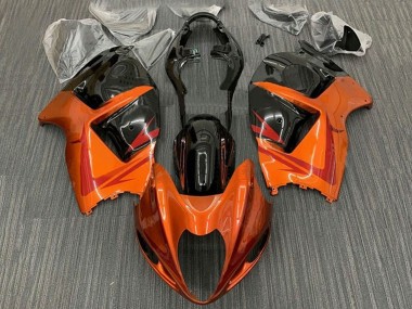 Carenados Moto Suzuki GSXR 1300 Hayabusa 1996-2007 - Naranja Negro Rojo Fabricantes