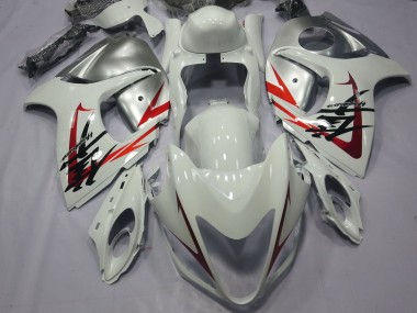 Carenados Moto Suzuki GSXR 1300 Hayabusa 2008-2020 - Blanco Rojo Plata Fabricantes