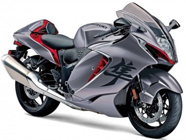 Carenados Moto Suzuki GSXR 1300 Hayabusa 2021-2025 - Gris Mate Rojo Mate Fabricantes