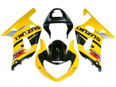 Carenados Moto Suzuki GSXR1000 2000-2002 - Amarillo Gris Negro Fabricantes
