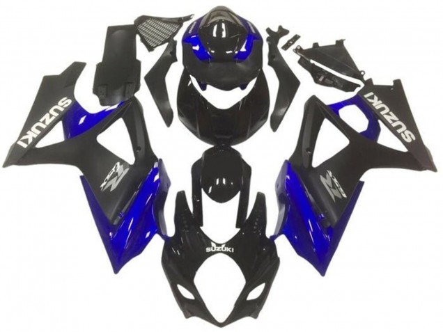 Carenados Moto Suzuki GSXR 1000 2005-2006 - Negro Azul Fabricantes