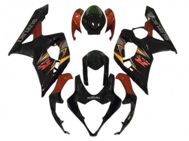 Carenados Moto Suzuki GSXR 1000 2005-2006 - Negro Rojo Amarillo Gris Fabricantes