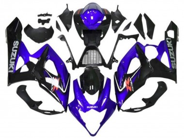 Carenados Moto Suzuki GSXR 1000 2005-2006 - Azul Negro Gris Fabricantes