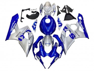 Carenados Moto Suzuki GSXR 1000 2005-2006 - Azul Plata Fabricantes