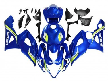 Carenados Moto Suzuki GSXR 1000 2005-2006 - Azul Amarillo Blanco Fabricantes