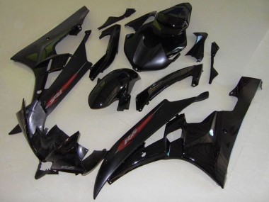 Carenados Moto Yamaha YZF R6 2006-2007 - Negro Brillante Negro Mate Rojo OEM Estilo Fabricantes